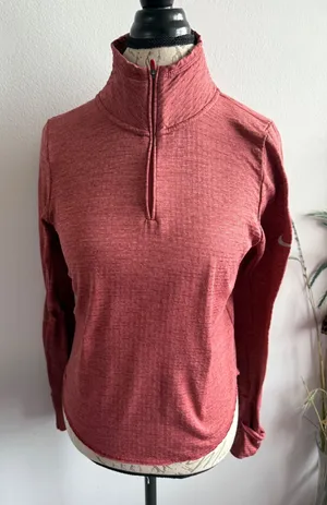 Nike Running Dri‎ FIT Tech EP XS Pullover Top Long Sleeve Athletic Shirt thumbnail 1