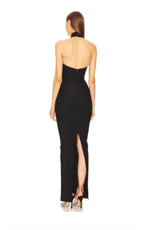 Michael Costello x Revolve Black Gown thumbnail 3