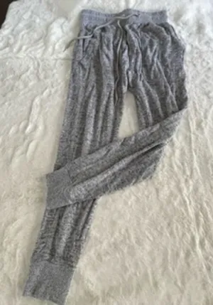 pacsun Out From Under grey joggers size small S thumbnail 1