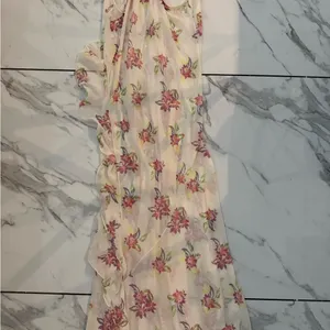 Free People Cream Sleeveless V-Neck Maxi Sundress thumbnail 10