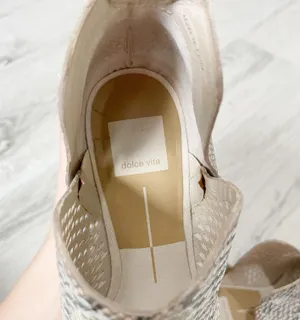 Sher Perforated Snakeskin Booties thumbnail 11