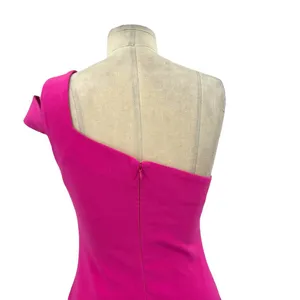 Likely Packard One Shoulder Bodycon Sheath Dress Pink Size US‎ 6 thumbnail 10