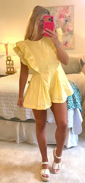 Romper Yellow Size L thumbnail 1