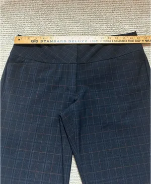 Express Editor Dress Pants Plaid 10R thumbnail 2