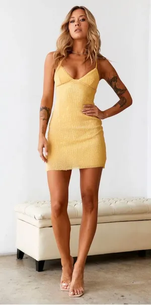 Hello Molly Homecoming Sequin Dress thumbnail 5