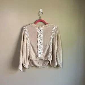 Miss me size‎ small beige sweater thumbnail 5