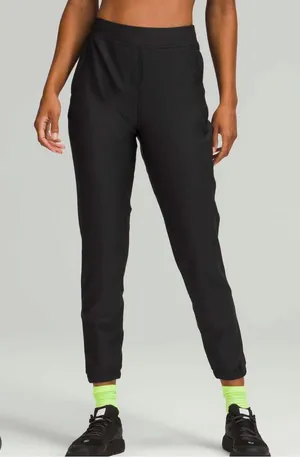 Lululemon Adapted State High-Rise Tech Fleece Jogger Black Women’s 12 thumbnail 1