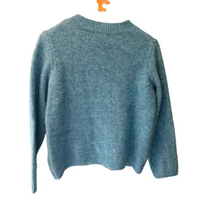 CAVA BIEN Blue Sweater XS Oversized French Graphic Knit Primark Cares thumbnail 6