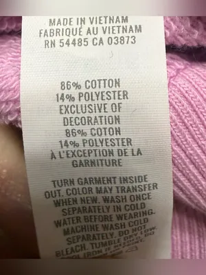 Aerie oversized Pink crewneck sweatshirt thumbnail 3