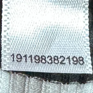 Juicy Couture Black White Ribbed Striped Sheath Dress Y2K‎ Vintage Size Medium thumbnail 7