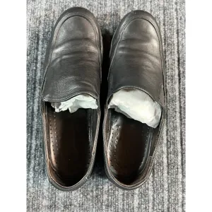 COACH Carla Loafers Women 8 Black Italian Leather Lug Sole Slip On Chunky Shoes thumbnail 11