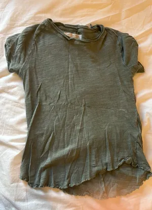 Free People Top Green thumbnail 1