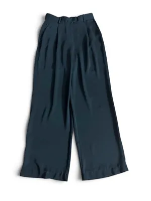 Aritzia Babaton Sadiki Pant Black Size 4 High Rise Wide Leg Pleated Trousers thumbnail 4