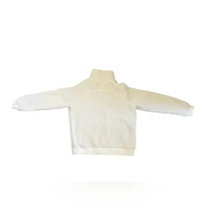 Athleta Tugga Sherpa Jacket Women's sz small white/bone Cropped Full Zip Fleece thumbnail 4