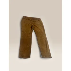 Time and Tru Women XL 16-18 Brown Faux Suede Pants Stretch Straight TT331000786 thumbnail 2