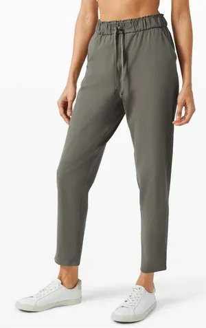 lululemon Keep Moving Pant - Size 8 - Grey Sage thumbnail 1