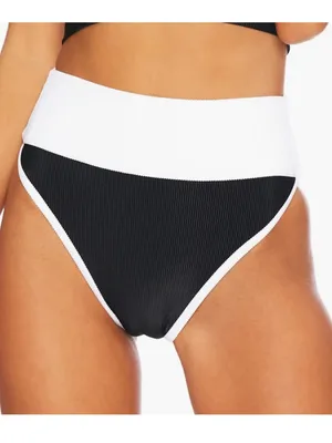 BEACH RIOT Emmy Colorblock Bikini Bottom. Size Medium. thumbnail 9