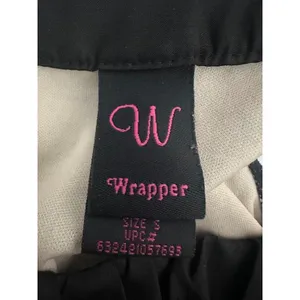 Vintage Wrapper Y2K Halter Top Black‎ Lace Whimsigoth Dark Fairy Grunge Small thumbnail 6