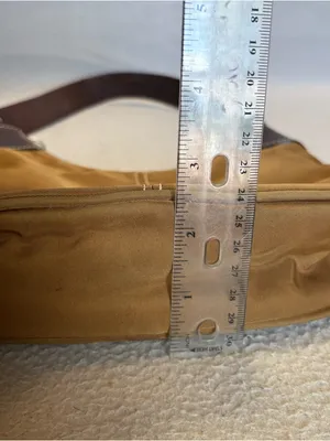 Dooney & Bourke Wayfarer Brown Canvas Nylon Hobo Shoulder Bag thumbnail 12