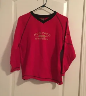 Red Oak NC State Wolfpack Sweatshirt Adult Size L thumbnail 1