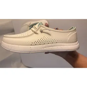 Reef Coast Slip On Shoes‎ Sz 8 White Teal Comfort Foam Casual Beach Lightweight thumbnail 5