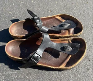 Birkenstock women’s thong sandals black 39 thumbnail 1