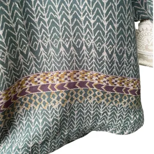 Free People Stars Align Sage Green Bell Sleeves Crop Blouse M Boho Festival Sz M thumbnail 13