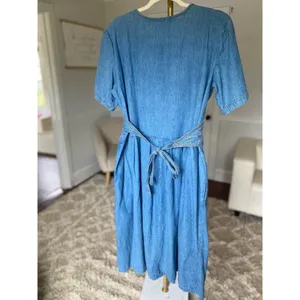 Vintage Friday Wear 100 Cotton Vest Embroidered Cottagecore Boho Prairie Western thumbnail 3