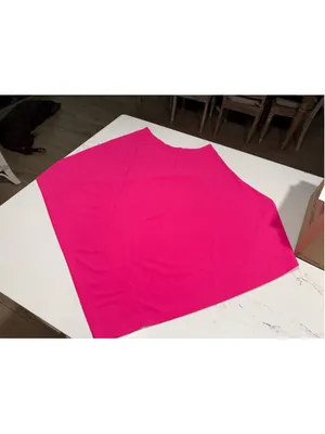NEW Hot Pink Poncho Cape Large Size 0 thumbnail 2