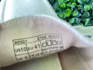 Hey Dude women’s White Slip-On Loafers thumbnail 10