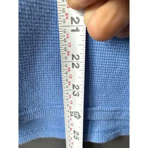 Polo Ralph Lauren Light Blue Long Sleeve Thermal Shirt with Red Logo thumbnail 4