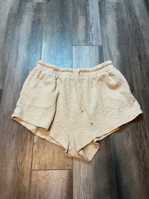 Free People Beach Oasis Shorts in Tan thumbnail 2