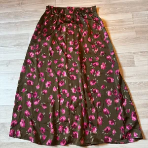 Halogen Floral Slit Midi Skirt thumbnail 2
