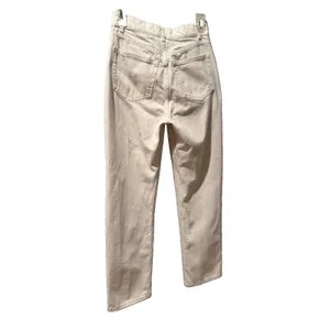 Reformation Jeans Womens 24” White Denim Amy High Rise Straight Leg thumbnail 2