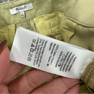 Madewell Relaxed Chino Pants In Pale Lichen Green Size 8 Minimalist‎ Effortless thumbnail 8