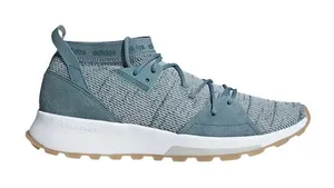 Adidas Women's Cloudfoam Neo Quesa Raw Green Athletic Running Shoes 7.5 thumbnail 1