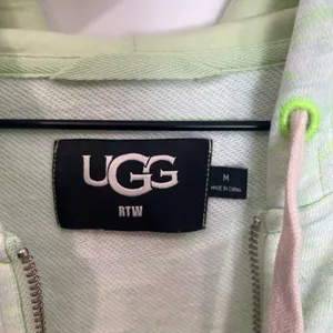 UGG Cropped Lime Green Hoodie Jacket thumbnail 5