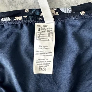 Seafolly Splendour Tie Side Hipster Bikini Bottom Indigo thumbnail 6