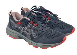ASICS Women’s Gel-Venture 8 Grey & Peach Running Hiking Sneakers Size 8 thumbnail 1