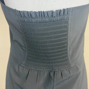Athleta Halter Dress Womens 8 Black Athletic Go Anywhere Sundress Smocked Padded thumbnail 11