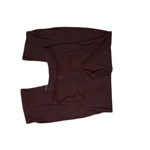 H&M Pull-On Wide Leg Knit Pants Elastic Waist Brown S thumbnail 2