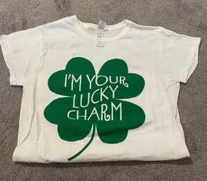 St Paddy’s Day Tee White Size M thumbnail 1