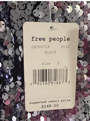 Free People Sequin Siren Ruffled Mini Dress thumbnail 6