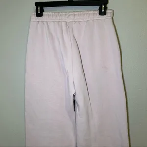 Abercrombie & Fitch Lounge Light Pink Wide Leg Sweatpants Women’s Size Small thumbnail 8