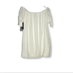 Lulu's Tunic Dress White NWT‎ thumbnail 8