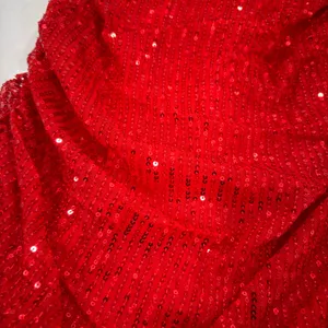 Bold Red Strapless Dress Size 6 thumbnail 2
