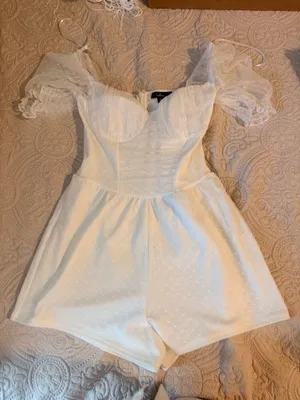 Lulus White Romper thumbnail 2