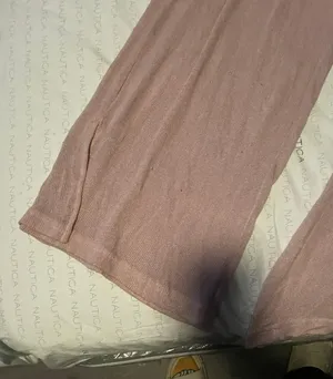 Women Size Medium Sweater Pants Pink thumbnail 2