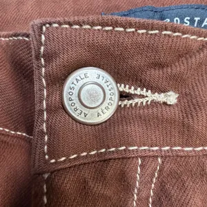 Aeropostale Jeans Flare Womens 2R Low Rise Brown Y2K Boho Indie Western Twee thumbnail 5