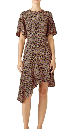 A.L.C. Floral Tilly Dress Size 6 thumbnail 1